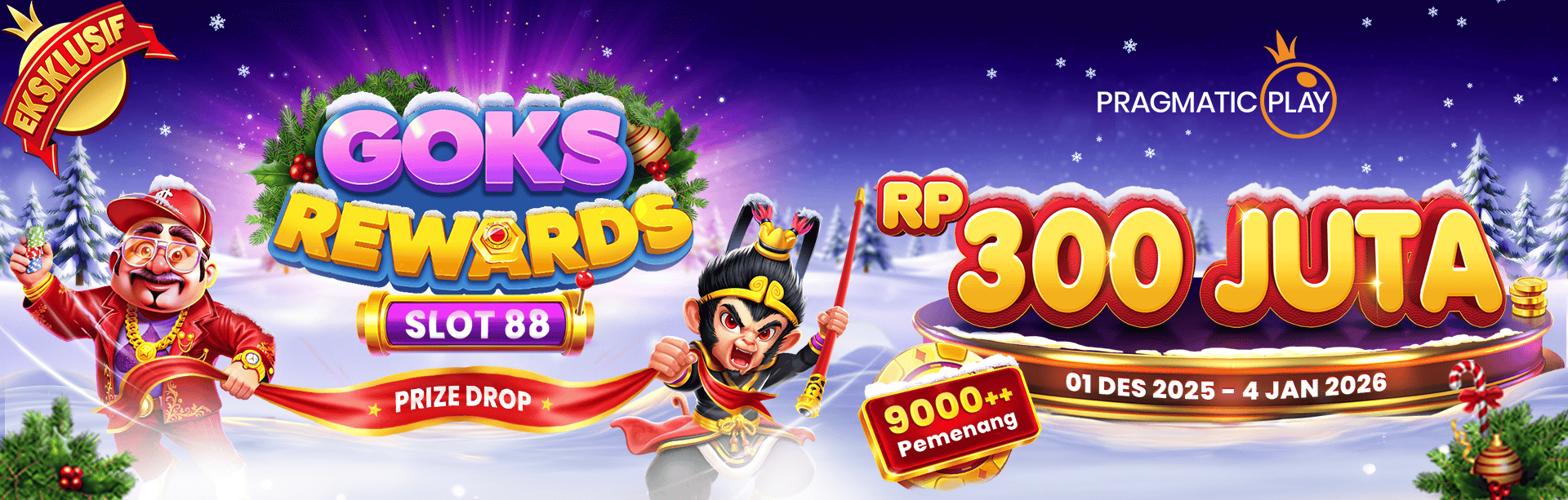 9WIN Hari Ini X PP - Goks Rewards Prize Drops